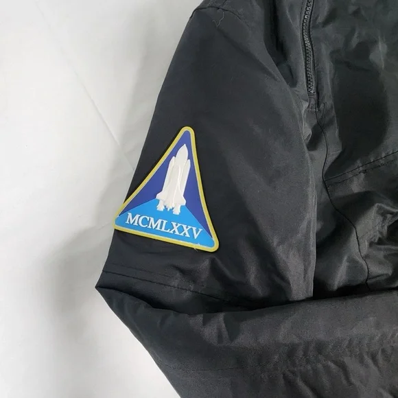 Members Only x NASA Black Anorak Jacket Men’s Size M - Picture 4 of 7